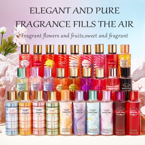 60% OFF! 250ml Large Capacity Floral & Fruity Fragrance Series Women's Body Spray Perfume