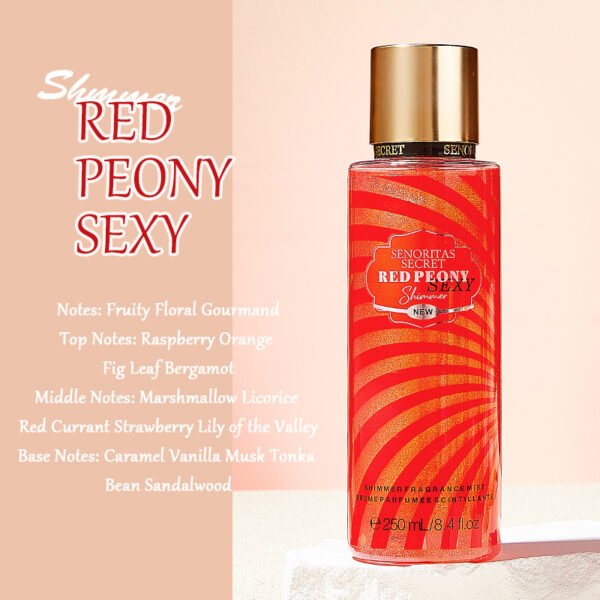 60% OFF! 250ml Large Capacity Floral & Fruity Fragrance Series Women's Body Spray Perfume